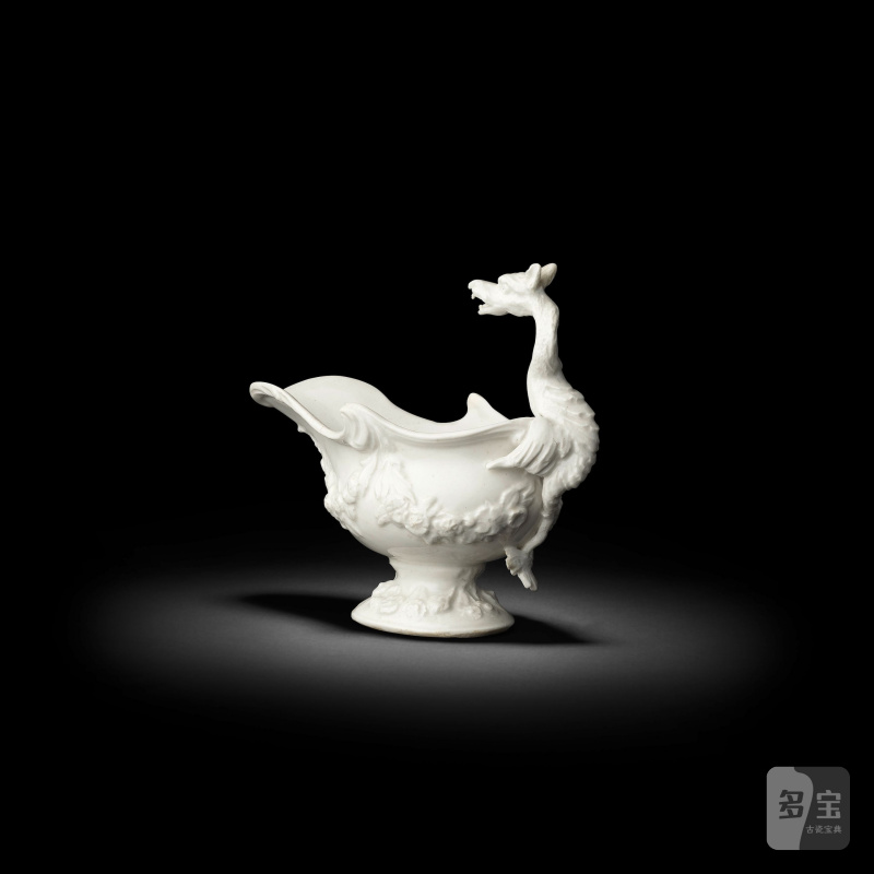 A good Bow white sauceboat, circa 1750 - 图4